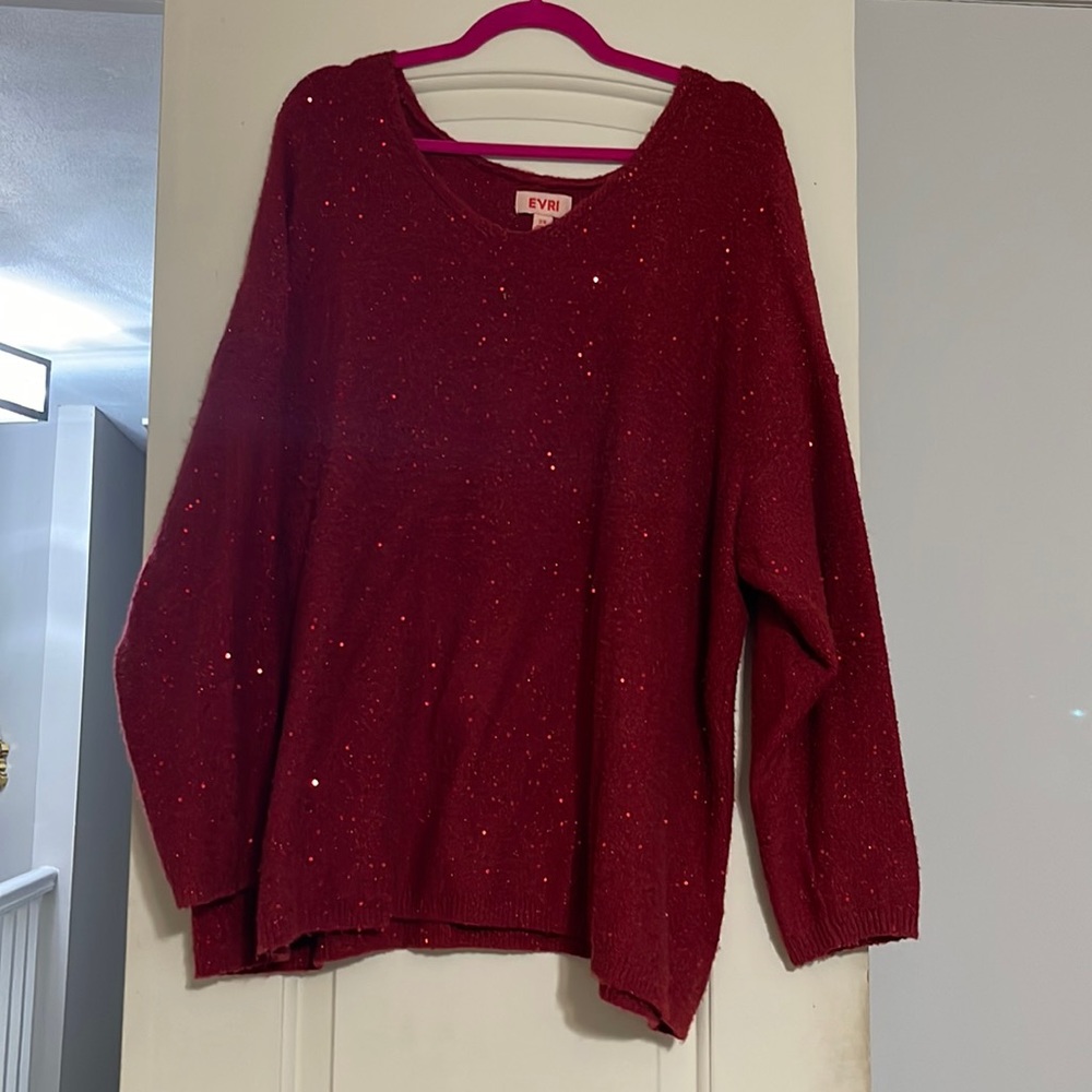 The PERFECT red sweater! 2x